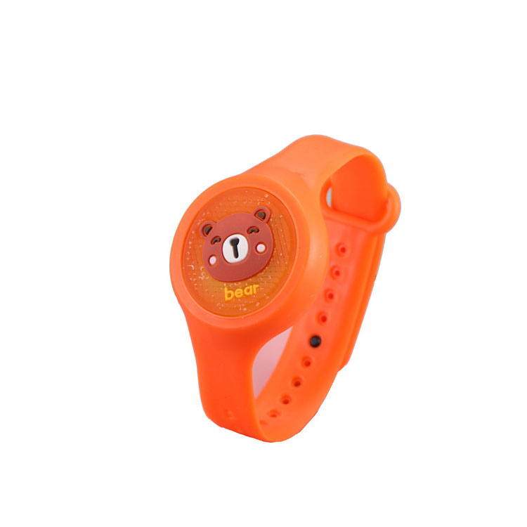 Luminous cartoon silicone mosquito repellent Bracelet}